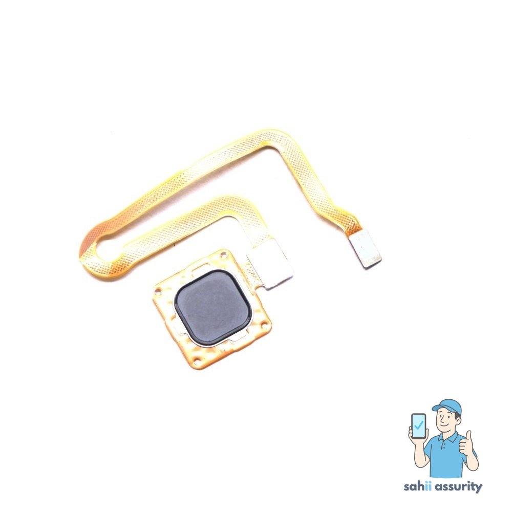 Fingerprint Sensor with Flex Cable for Vivo V7 Black